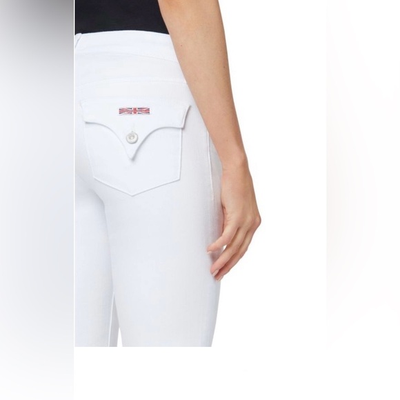 HUDSON Viceroy Knee Denim White Shorts size 28 - Picture 6 of 9